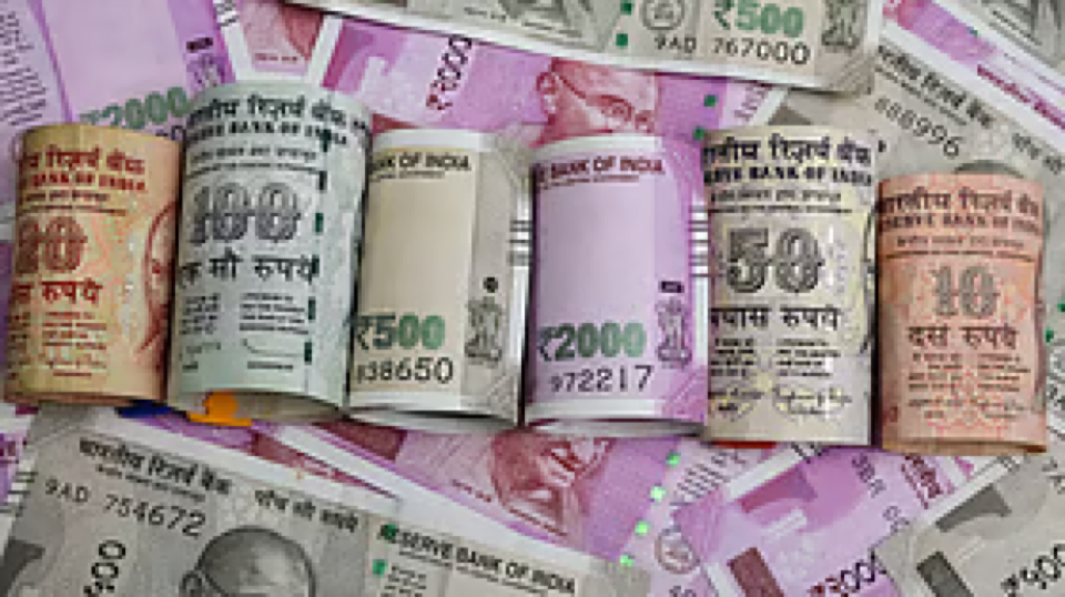 Source-supplied image for: Rupee Strengthens Against US Dollar, Gains 4 Paise To 94.39 In Early Trade